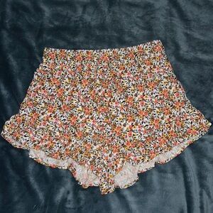 Flower pattern Wild fable skirt/shorts